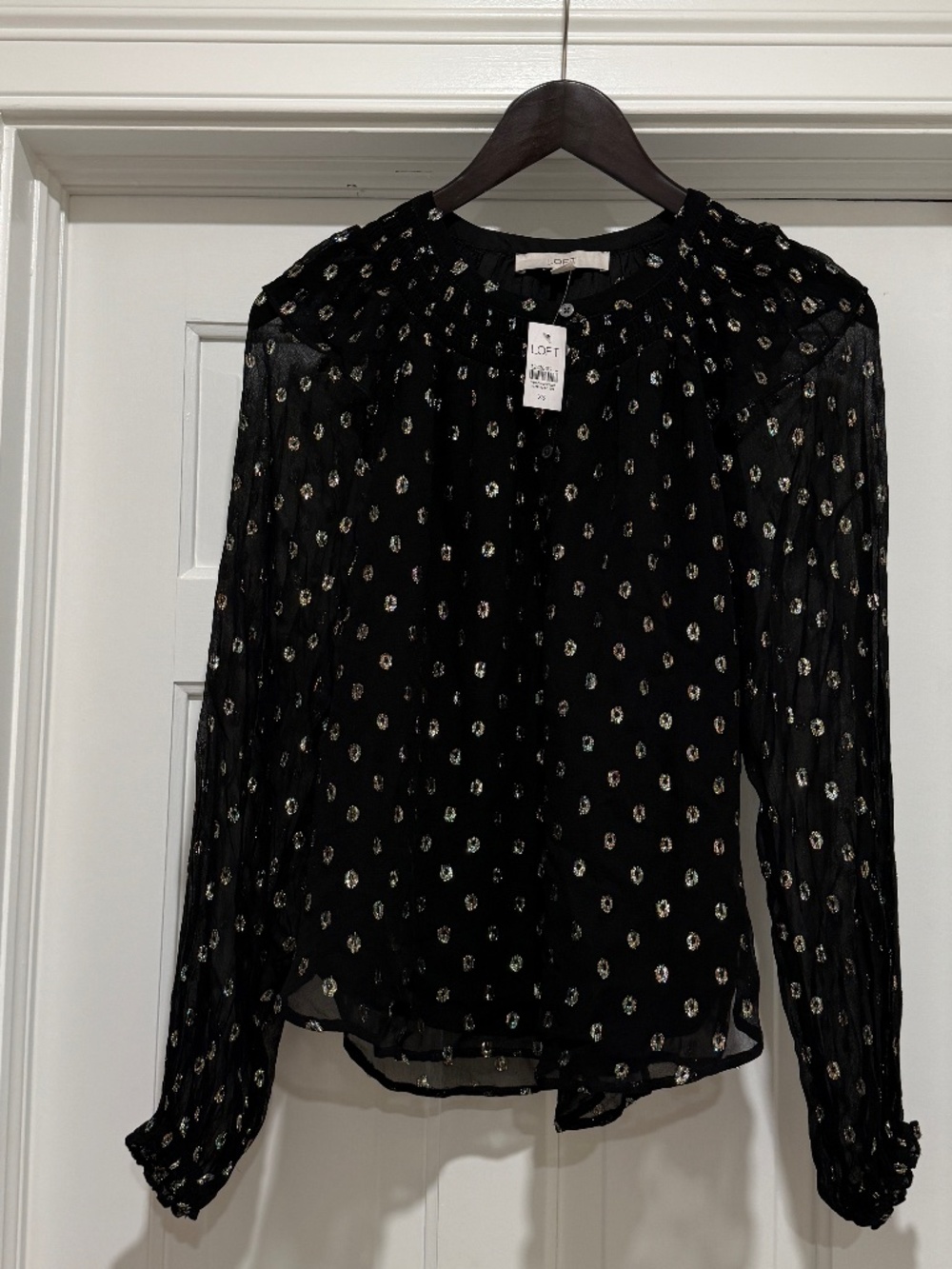 NWT Gorgeous LOFT Blouse - NEW!!
